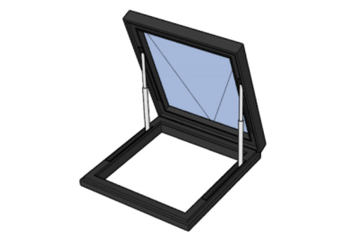 Electric Top-hung Screw Skylight