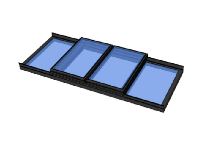 Middle Slding Skylight