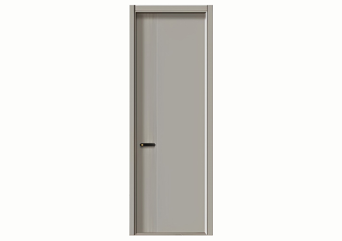 Carbon crystal wooden door