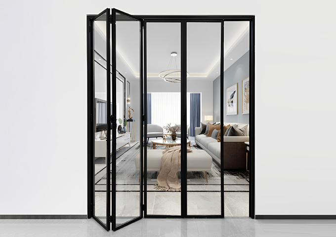 18 series Aluminum Narrow Folding Door