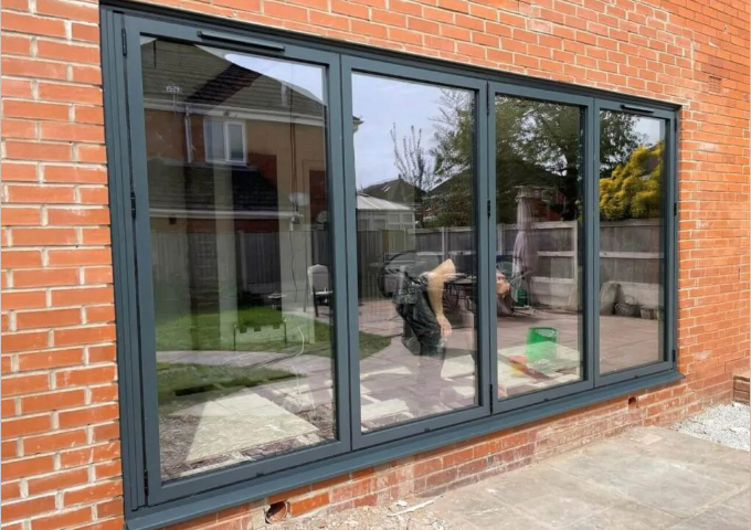Folding-door