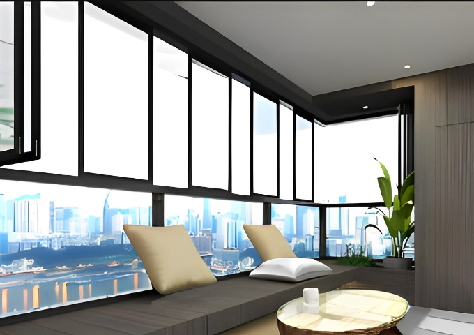 Aluminum Folding window