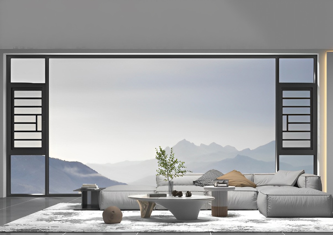 115 Aluminum Casement window